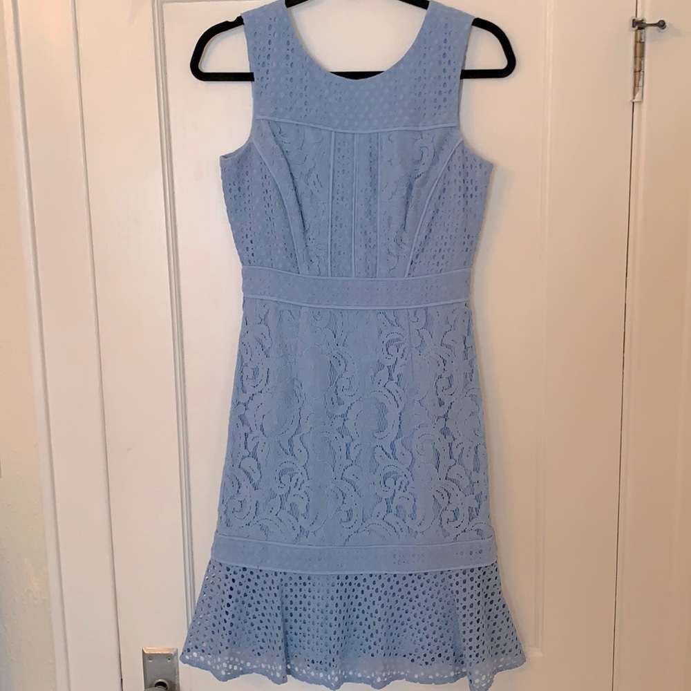 Antonio Melani Blue Lace Dress